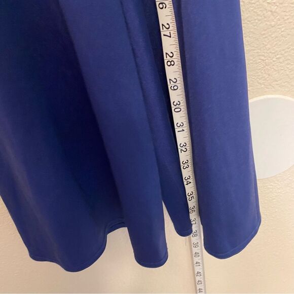 Kelle dance costume blue wide leg unitard jumpsuit custom rhinestone child MC - Picture 14 of 15